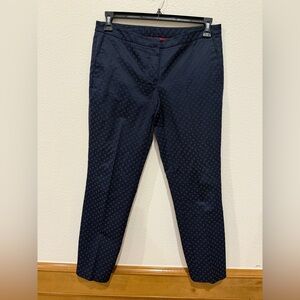 Kenar Navy Polka Dot Trousers
